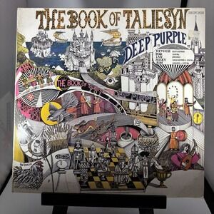 Deep Purple "The Book of‎ Taliesyn" EMI/Harvest Label Germany Vinyl Lp VG+ 1969